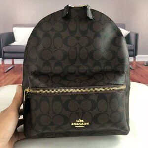 Coach printed backpack sprint backpack